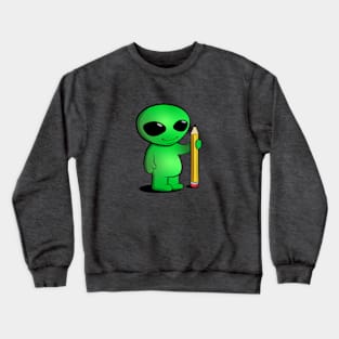 Creative Alien Crewneck Sweatshirt